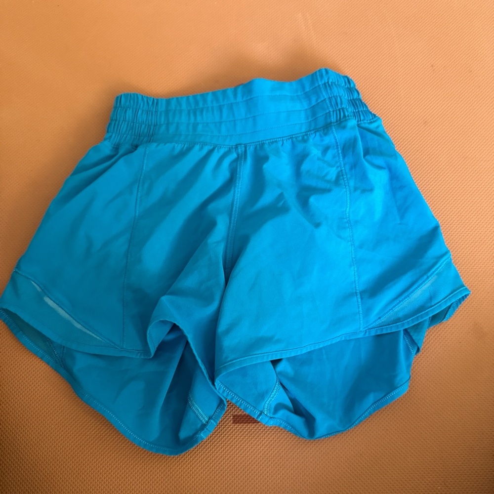 Lululemon Athletica Turquoise Athletic Shorts